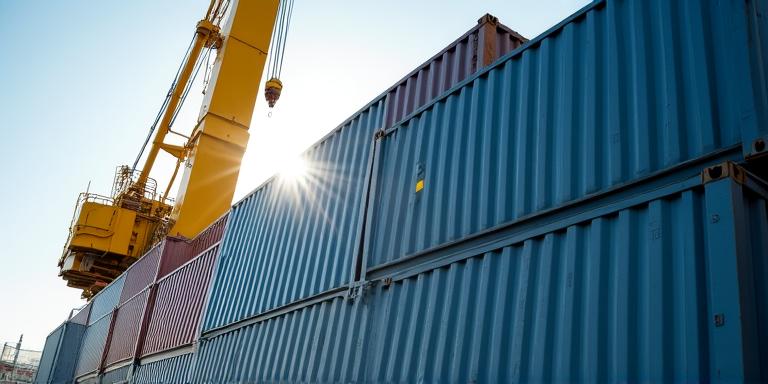 Intermodal freight transport machinery