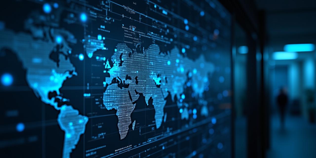 Secure data protection and global logistics oversight