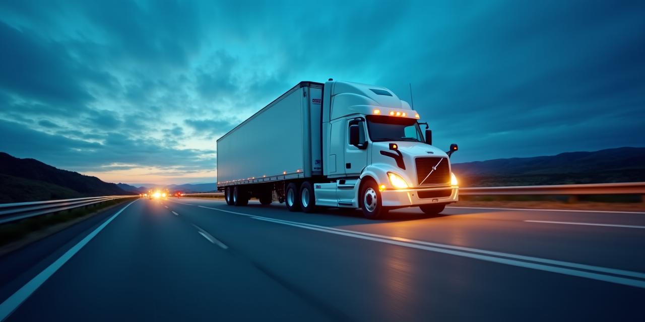 Premium logistics truck transport in Miami